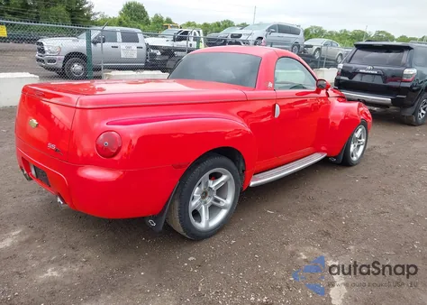2004 Chevrolet Ssr из США, поврежденный, VIN 1GCES14P44B109469